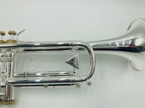 Detailaufnahme eines Blechblasinstruments von Kühnl & Hoyer