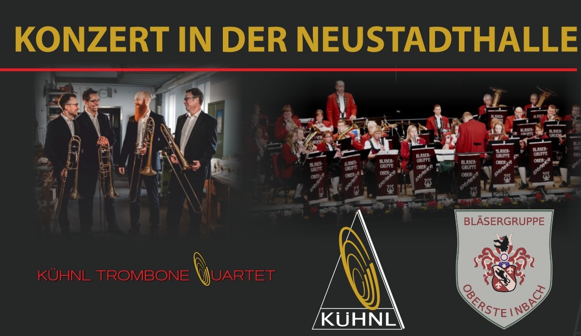 Konzert in der Neustadthalle der Bläsergruppe Obersteinbach